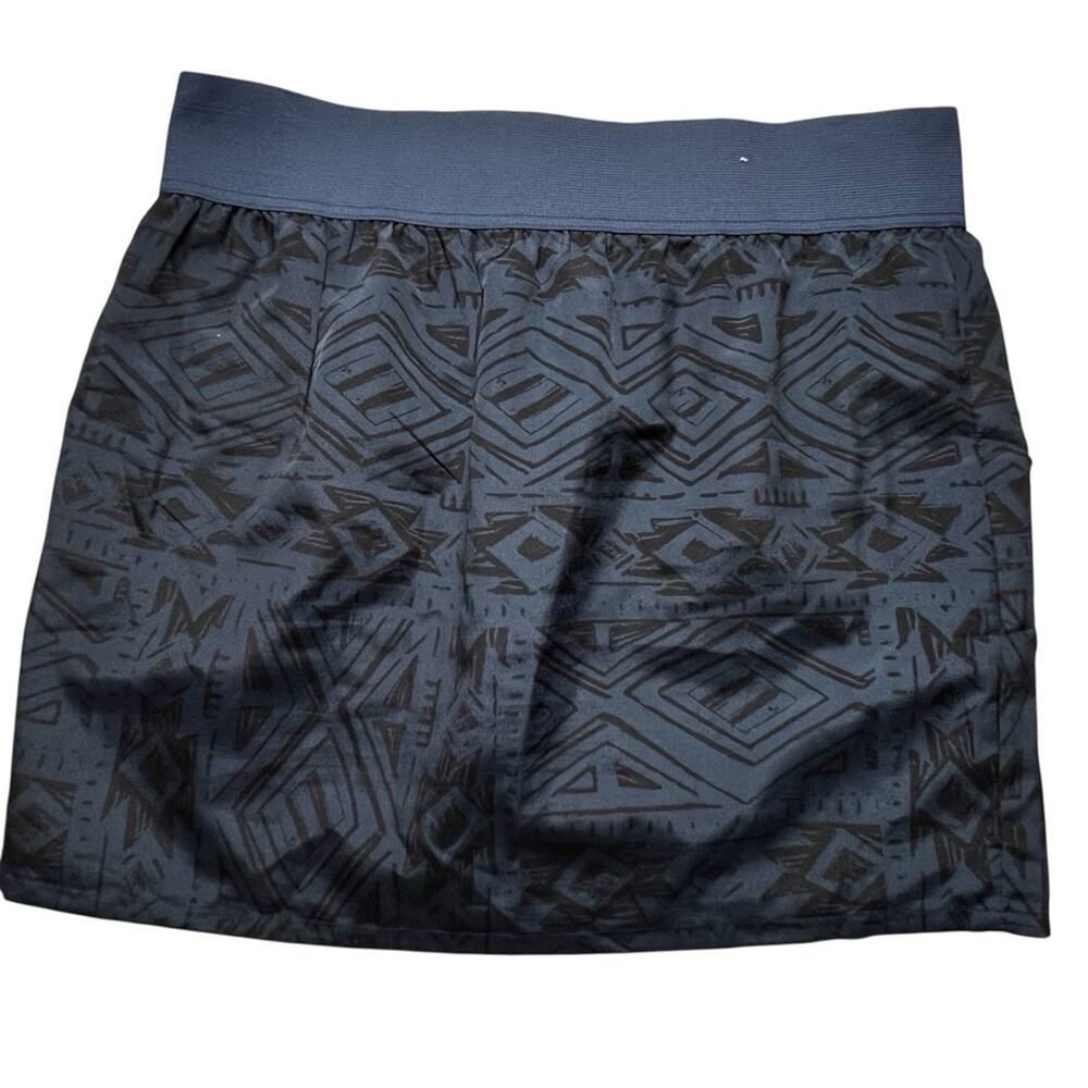 GAP  Elastic Waist Print Style Mini Lined Skirt With Pockets   Sz L